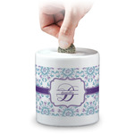 Mandala Floral Coin Bank (Personalized)