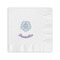 Mandala Floral Coined Cocktail Napkins (Personalized)