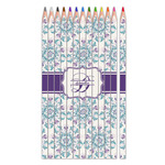 Mandala Floral Colored Pencils (Personalized)
