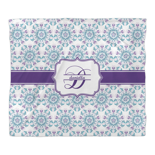 Mandala Floral Comforter - King - Front