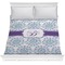 Mandala Floral Comforter - Full / Queen (Personalized)
