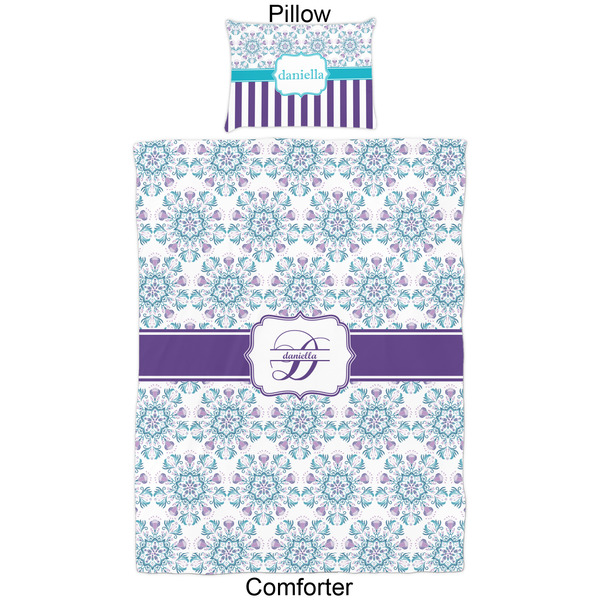 Mandala Floral Comforter Set - Twin - Approval