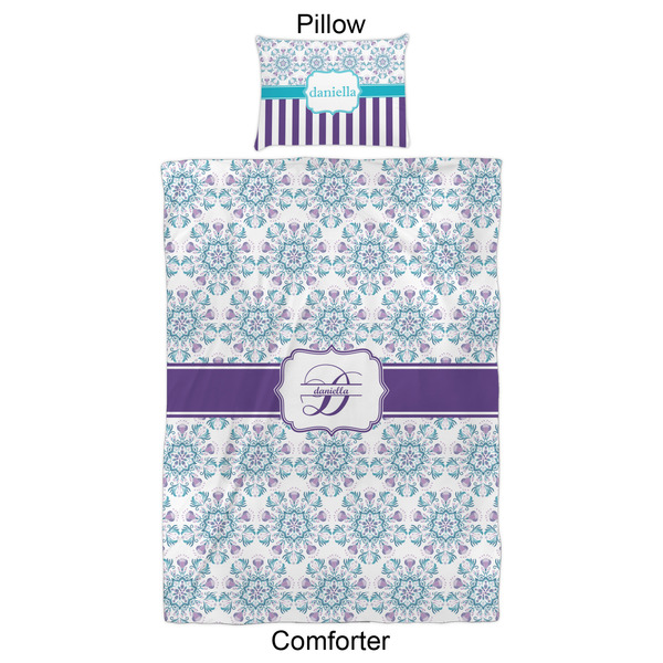 Mandala Floral Comforter Set - Twin XL - Approval