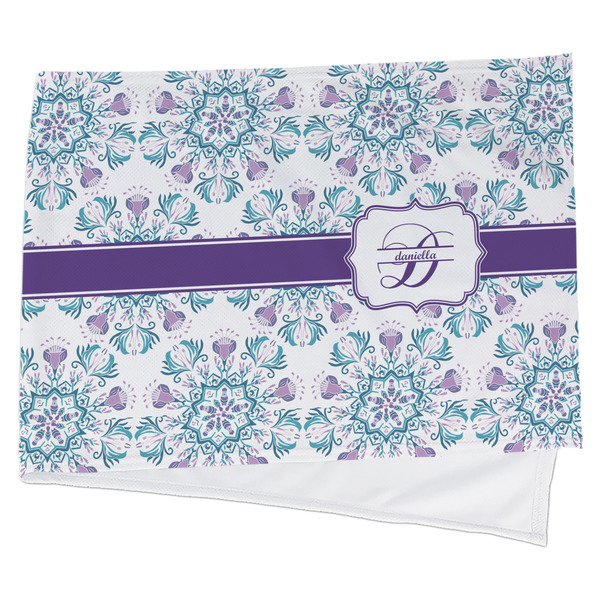 Custom Mandala Floral Cooling Towel (Personalized)