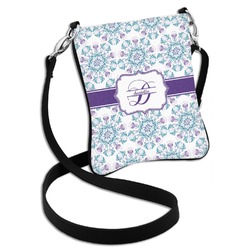 Mandala Floral Cross Body Bag - Regular (Personalized)