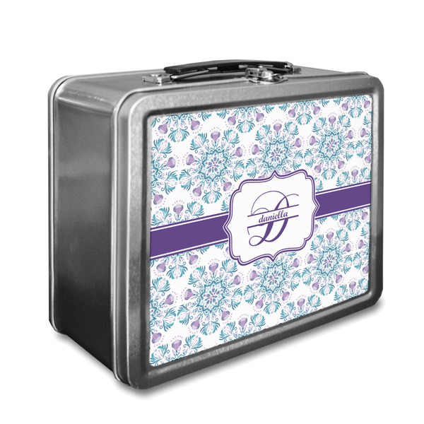 Custom Mandala Floral Lunch Box (Personalized)