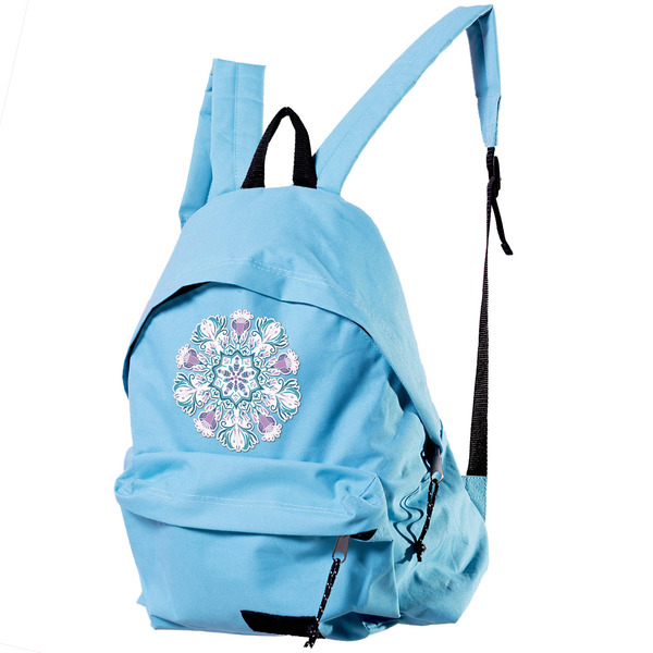 Mandala Floral Custom Shape Iron On Patches - XL single APPROVAL