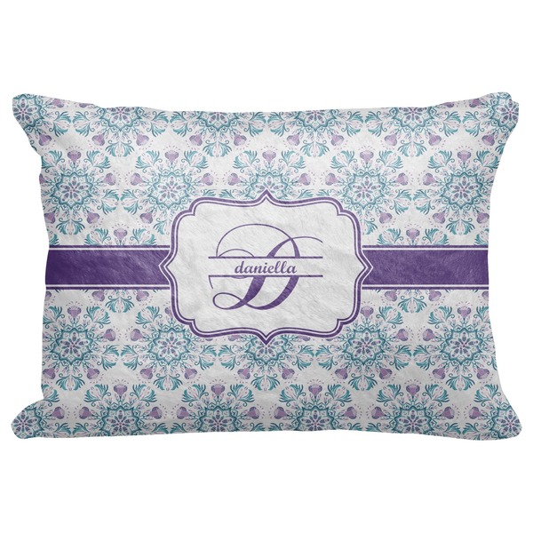 Custom Mandala Floral Decorative Baby Pillowcase - 16"x12" (Personalized)