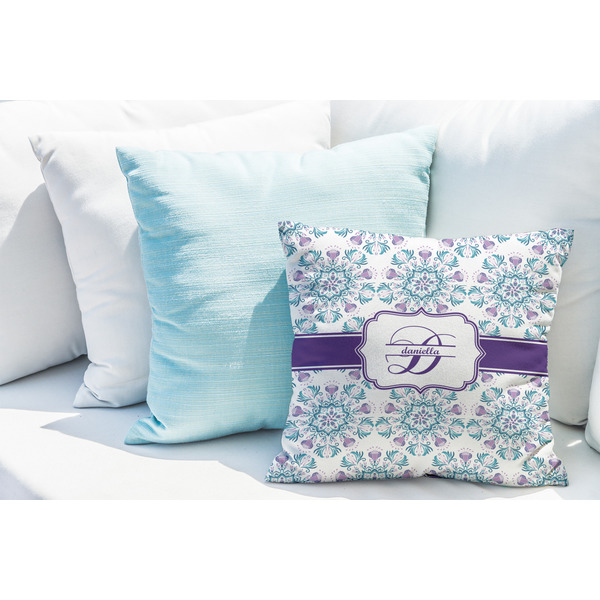 Mandala Floral Decorative Pillow Case - LIFESTYLE 2