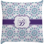 Mandala Floral Decorative Pillow Case (Personalized)