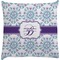 Mandala Floral Decorative Pillow Case (Personalized)