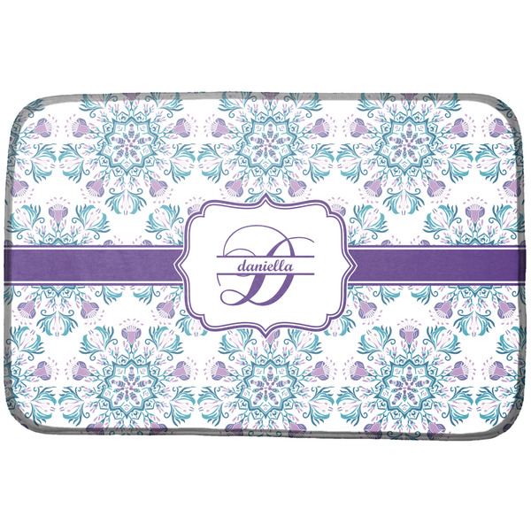 Custom Mandala Floral Dish Drying Mat (Personalized)