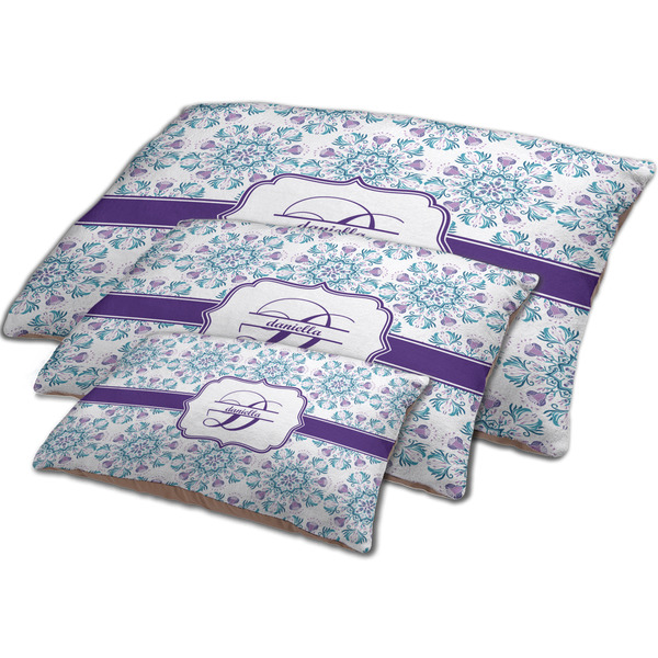 Mandala Floral Dog Beds - MAIN (sm, med, lrg)