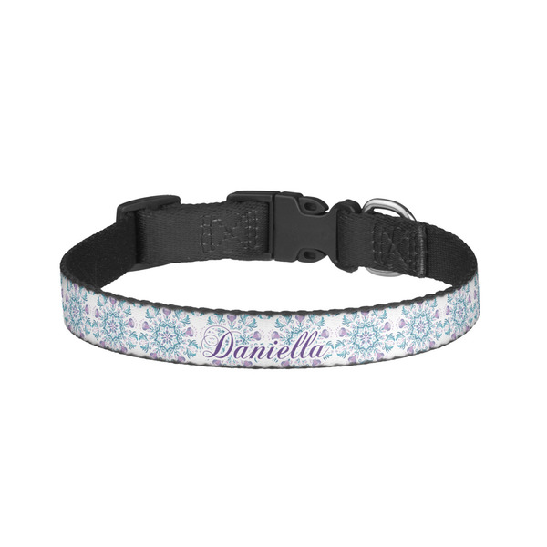 Custom Mandala Floral Dog Collar - Small (Personalized)