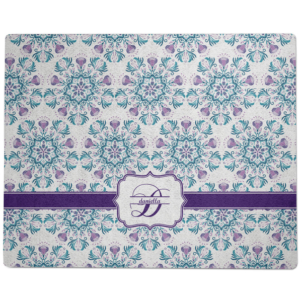 Mandala Floral Dog Food Mat - Large without Bowls