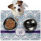 Mandala Floral Dog Food Mat - Medium LIFESTYLE
