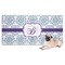 Mandala Floral Dog Towel (Personalized)