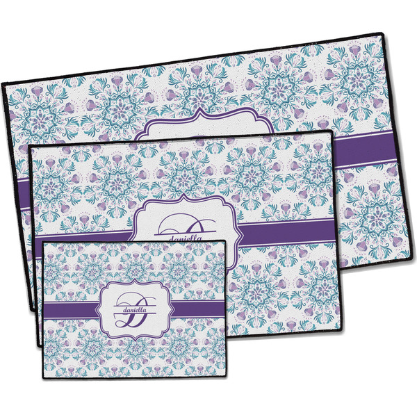 Mandala Floral Door Mats - PARENT MAIN