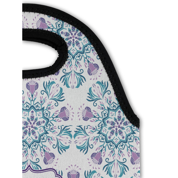 Mandala Floral Double Wine Tote - Detail 1 (new)