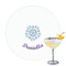 Mandala Floral Printed Drink Topper (Personalized)