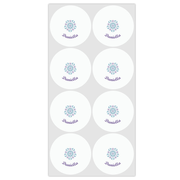 Mandala Floral Drink Topper - Medium - Set of 12