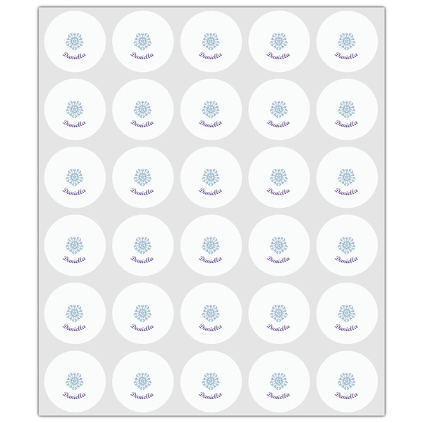 Mandala Floral Drink Topper - XSmall - Set of 30