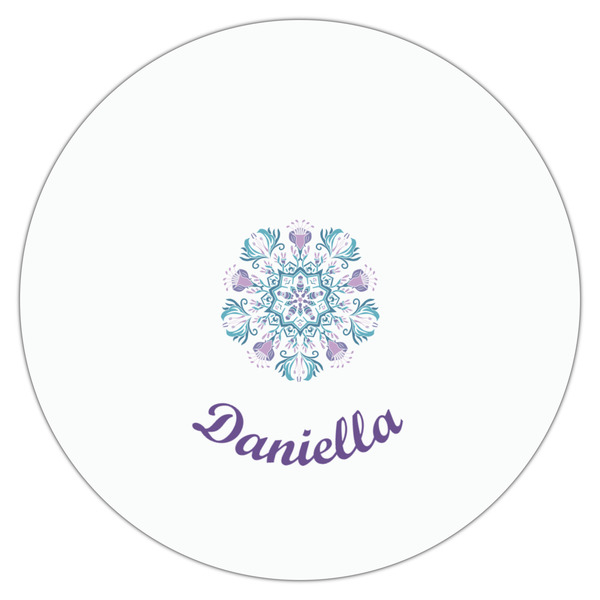 Mandala Floral Drink Topper - XSmall - Single
