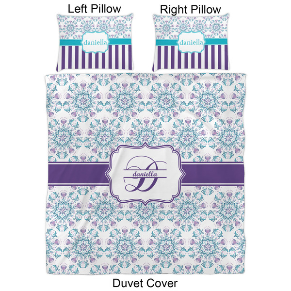 Mandala Floral Duvet Cover Set - Queen - Approval