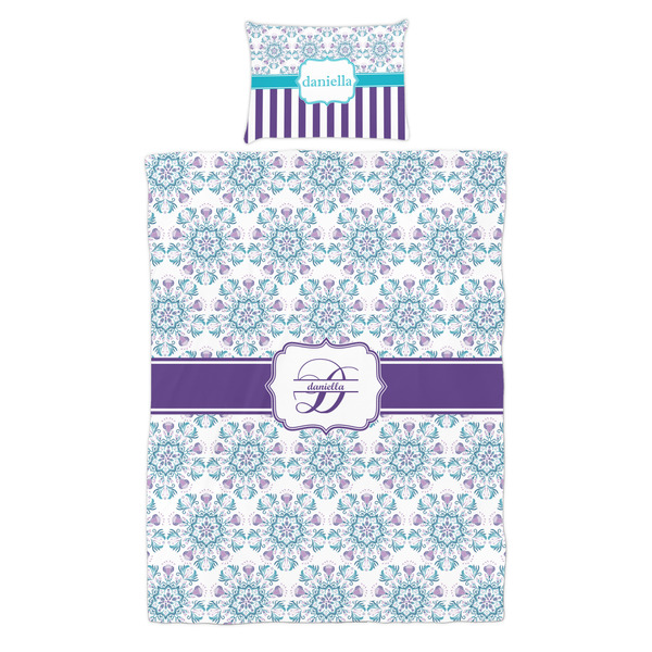 Mandala Floral Duvet Cover Set - Twin - Alt Approval