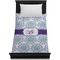Mandala Floral Duvet Cover - Twin - On Bed - No Prop