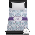 Mandala Floral Duvet Cover - Twin (Personalized)