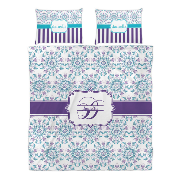 Mandala Floral Duvet cover Set - Queen - Alt Approval