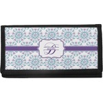 Mandala Floral Canvas Checkbook Cover (Personalized)