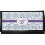Mandala Floral Canvas Checkbook Cover (Personalized)