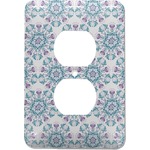 Mandala Floral Electric Outlet Plate
