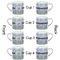 Mandala Floral Espresso Cup - 6oz (Double Shot Set of 4) APPROVAL