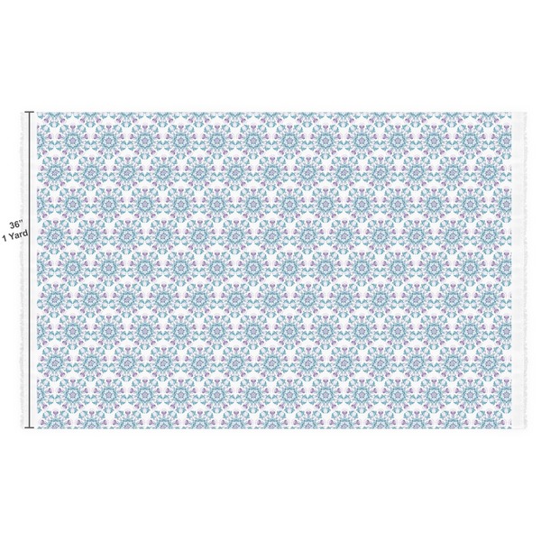 Mandala Floral Fabric Full Yard