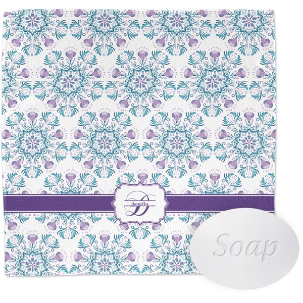 Custom Mandala Floral Washcloth (Personalized)