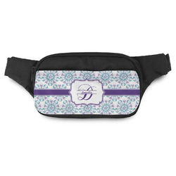 Mandala Floral Fanny Pack - Modern Style (Personalized)
