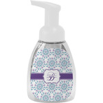 Mandala Floral Foam Soap Bottle - White (Personalized)