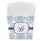 Mandala Floral French Fry Favor Box - Front View