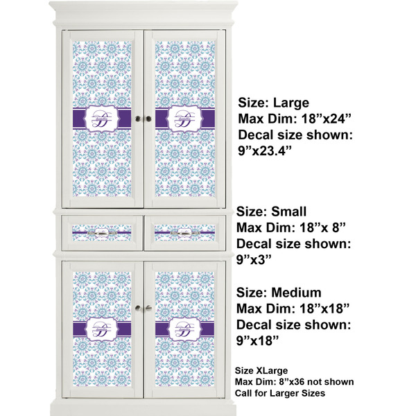 Mandala Floral Full Cabinet (Show Sizes)