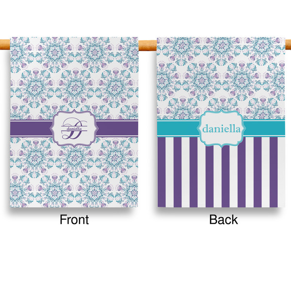 Mandala Floral Garden Flags - Large - Double Sided - APPROVAL