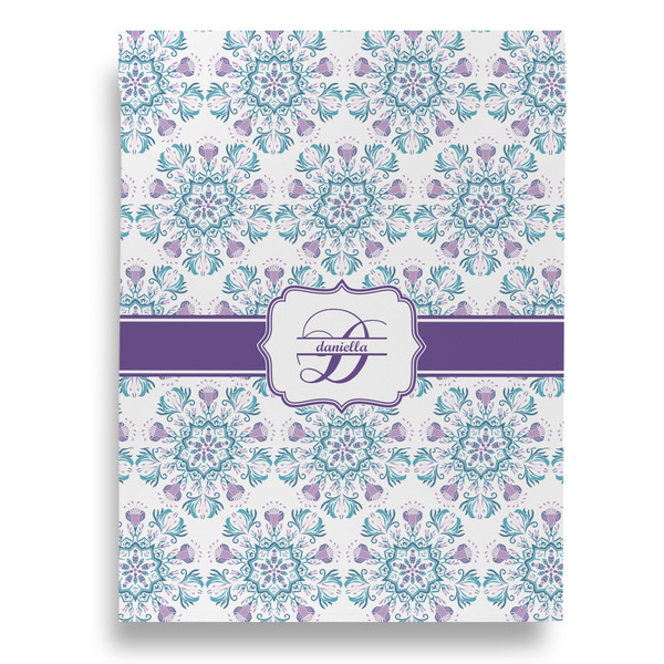 Mandala Floral Garden Flags - Large - Double Sided - FRONT