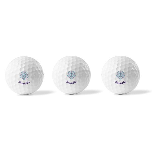 Mandala Floral Golf Balls - Generic - Set of 3 - APPROVAL