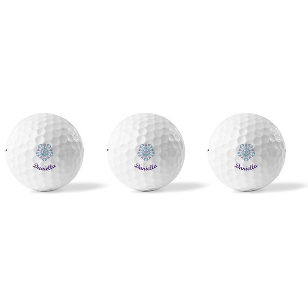 Mandala Floral Golf Balls - Titleist - Set of 3 - APPROVAL