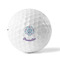 Mandala Floral Golf Balls - Titleist - Set of 3 - FRONT