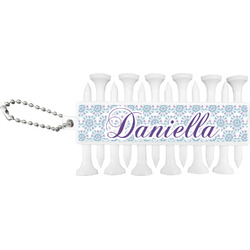 Mandala Floral Golf Tees & Ball Markers Set (Personalized)