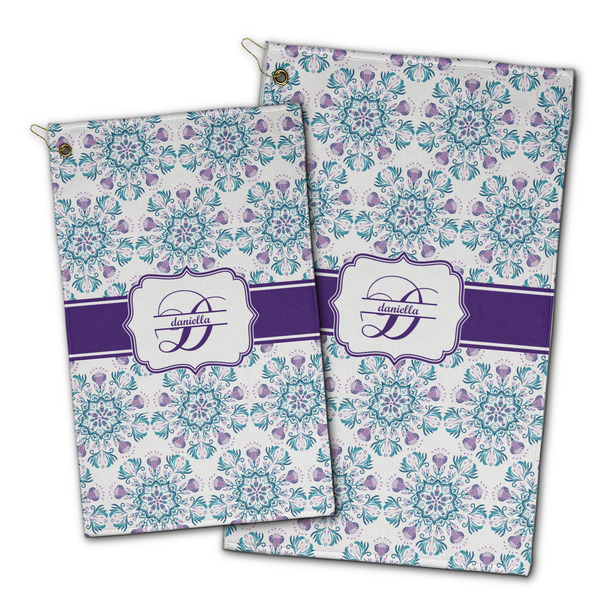 Mandala Floral Golf Towel - PARENT (small and large)