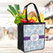 Mandala Floral Grocery Bag - LIFESTYLE